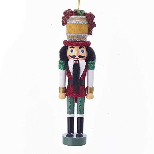 Kurt Adler Hollywood Wine Maker Nutcracker Ornament