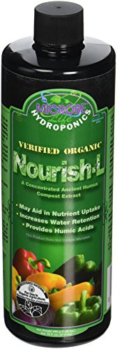 Microbe Life Hydroponics ML21231 Nourish-L Liquid Fertilizer, 16 oz, Green