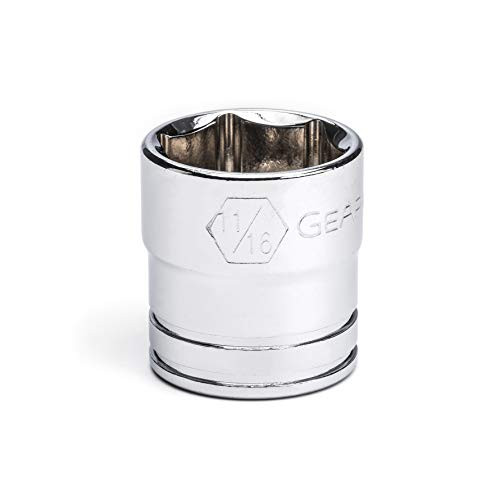 GEARWRENCH 3/8" Drive 6 Point Standard SAE Socket 11/16" - 80357