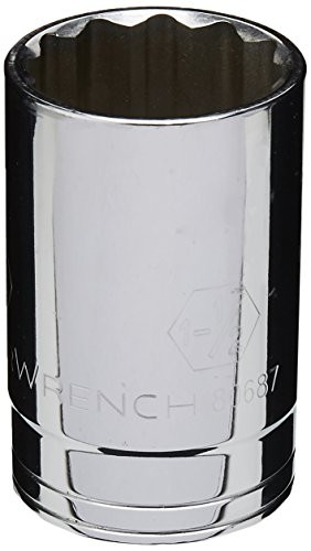 GEARWRENCH 1/2" Drive Deep SAE Socket 1-1/2", 12 Point - 80687