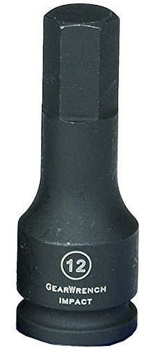 GEARWRENCH 3/8" Drive Hex Bit Impact Metric Socket 12mm - 84395