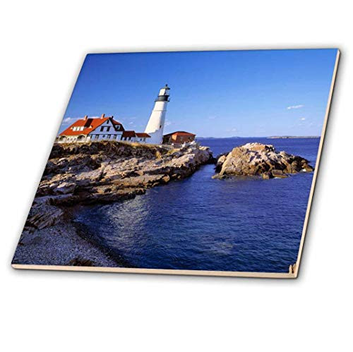 3dRose Maine, Portland Head Lighthouse US20 RER0011 RIC Ergenbright Ceramic Tile, 6" 3dRose Maine, Portland Head Lighthouse US20 RER0011 RIC Ergenbright Ceramic Tile, 6"