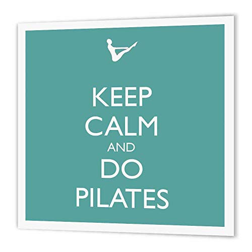 3dRose ht_159560_2 Keep Calm and Do Pilates Iron on Heat Transfer for White Material, 6" x 6" 3dRose ht_159560_2 Keep Calm and Do Pilates Iron on Heat Transfer for White Material, 6" x 6"