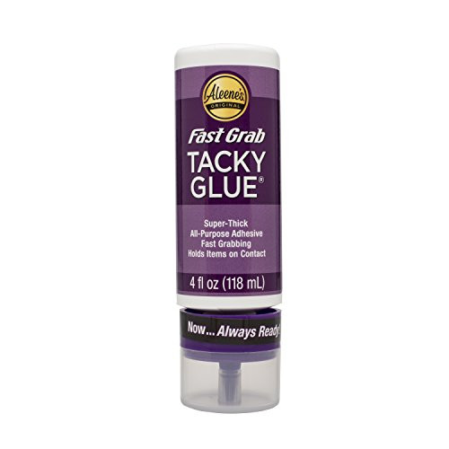 Aleene's 33141 Fast Grab Tacky Always Ready Adhesives, 4 oz.