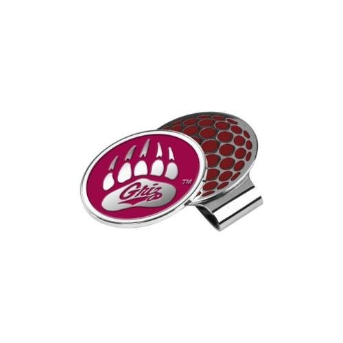 NCAA Montana Grizzlies Golf Hat Clip with Ball Marker
