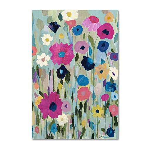 Wild Flowers by Carrie Schmitt, 16x24-Inch Canvas Wall Art Wild Flowers by Carrie Schmitt, 16x24-Inch Canvas Wall Art