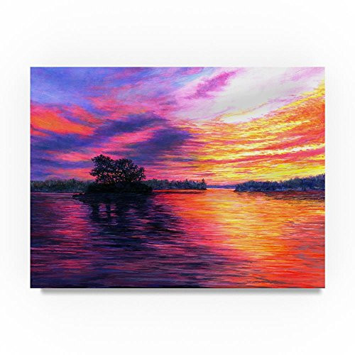A Glorious Color by John Morrow, 14x19-Inch Canvas Wall Art