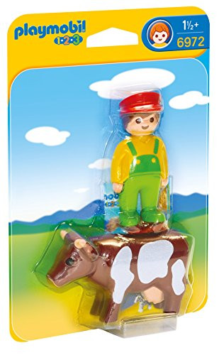 PLAYMOBIL® Farmer with Cow