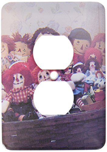 3dRose lsp_21551_6 Raggedy Anns 2-Plug Outlet Cover