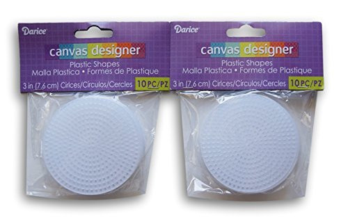 Darice Plastic Canvas #7 Circle - 3 - 20pc Darice Plastic Canvas #7 Circle - 3 - 20pc
