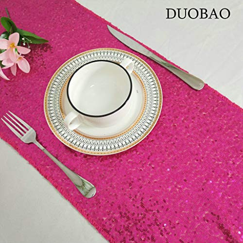 Table Runner -Sequin Table Runners-14x108-Inch Glitter Sequin Table Runner for Wedding Teal Table Runner Sequin Runners Bridal Show Decoration Coffee