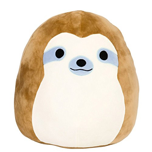 Squishmallow Kellytoy 8" Simon The Sloth Super Soft Plush Toy