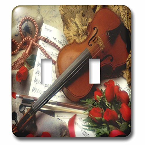 3dRose LLC lsp_53277_2 Musical Romance Double Toggle Switch 3dRose LLC lsp_53277_2 Musical Romance Double Toggle Switch