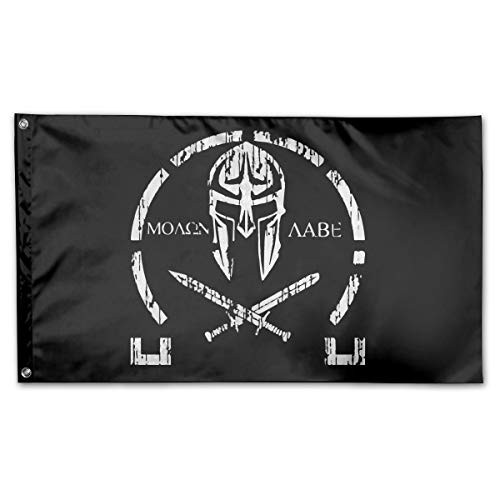 INZENYN Molon Labe Flag 3' X 5' Ft Banner Breeze Flag