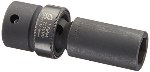 Sunex 217umd 1/2-Inch Drive 17-mm Deep Universal Impact Socket