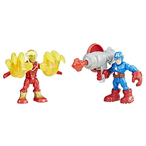 Playskool Heroes Marvel Super Hero Adventures Captain America and Marvels Falcon