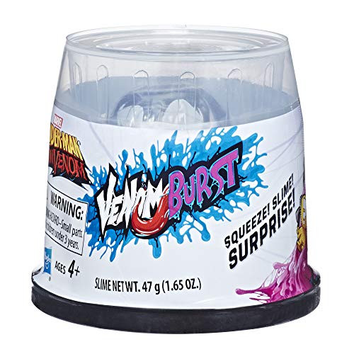 Spider-Man Marvel Maximum Venom, Venom Burst 3-Inch Scale Action Figure Toy, with Ooze and 1-Inch Figure, for Kids Ages 4 and Up