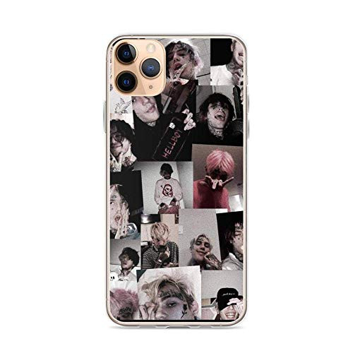 FGHSFRT Compatible with iPhone 11 Pro Max Case Lil Peep Rip Simpsons Memory Pure Clear Phone Cases Cover