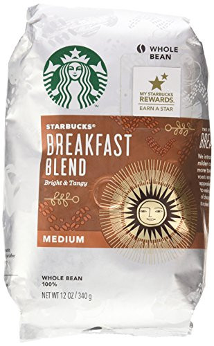 Starbucks Breakfast Blend Medium 12 Oz. Ground