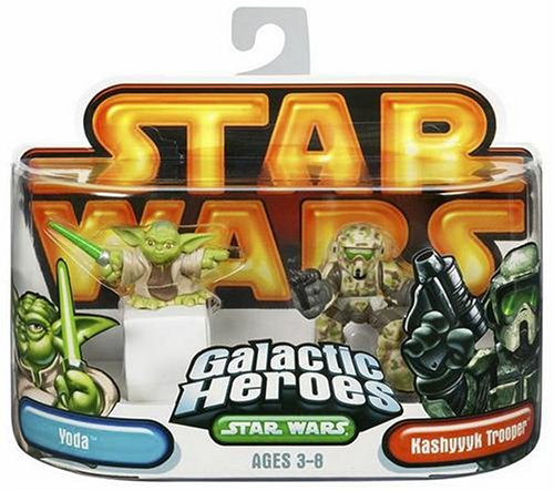 Star Wars Galactic Hero Yoda & Kashyyyk Trooper