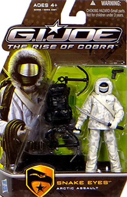 G.I. Joe Movie The Rise of Cobra 3 3/4 Inch Action Figure Snake Eyes (Arctic Assault) G.I. Joe Movie The Rise of Cobra 3 3/4 Inch Action Figure Snake Eyes (Arctic Assault)