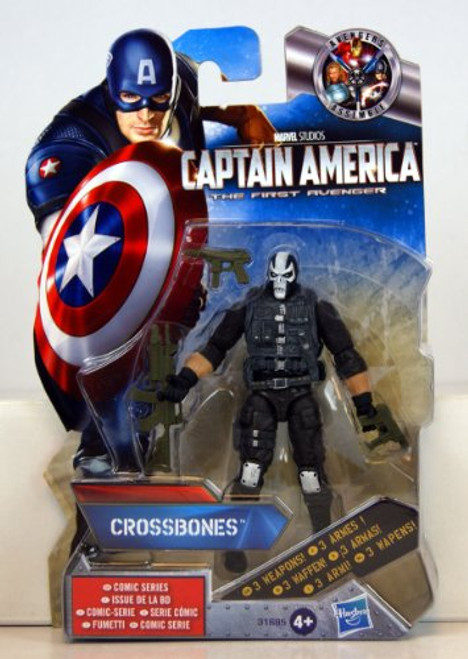 Hasbro Captain America Movie 4 Inch Series 2 Action Figure Crossbones Hasbro Captain America Movie 4 Inch Series 2 Action Figure Crossbones