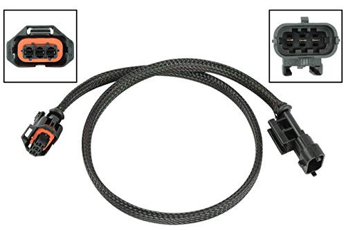 ICT Billet Wire Extension 24" LS Gen 4 MAP Manifold Absolute Pressure Sensor Connector LS3 OEM tooling, OEM Delphi (connector, lock, seals, and termin