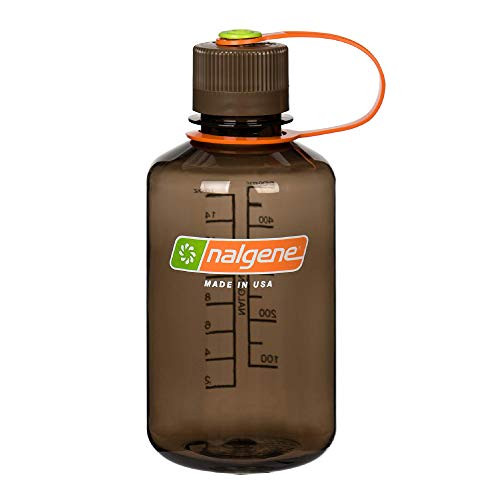 Nalgene Tritan Narrow Mouth BPA-Free Water Bottle, Woodsman, 16 oz