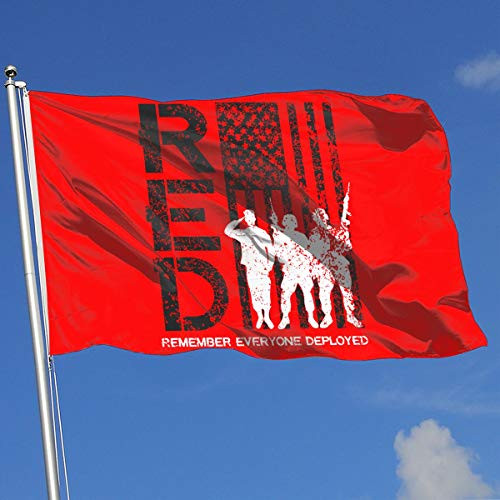 Remember Everyone Deployed Flag 3x5-Flags 90x150CM-Banner 3'x5' FT