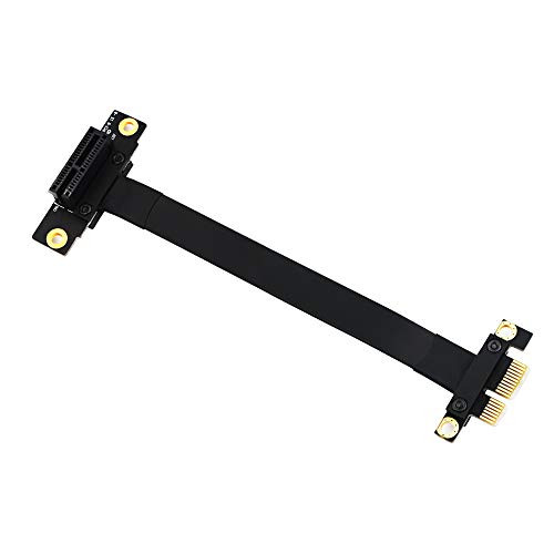 Mustpoint PCI-e PCI Express 36Pin 1X Extension Cable with Gold-Plated Connector