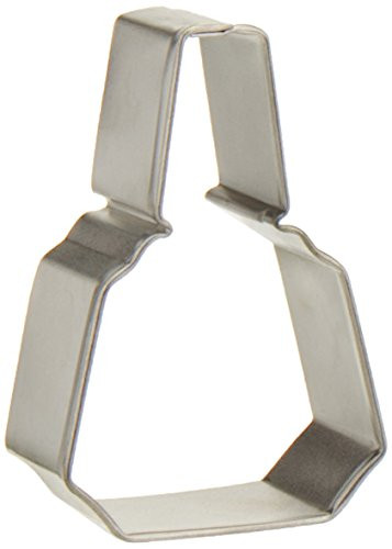 CybrTrayd RM-0944 R&M Nail Polish Bottle 2.75" Cookie Cutter, Metallic