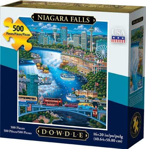 Niagara Falls 500pc 16x20 Jigsaw Puzzle by Eric Dowdle Niagara Falls 500pc 16x20 Jigsaw Puzzle by Eric Dowdle