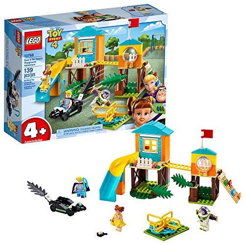 LEGO | Disney Pixars Toy Story Buzz & Bo Peeps Playground Adventure 10768 Building Kit (139 Pieces)