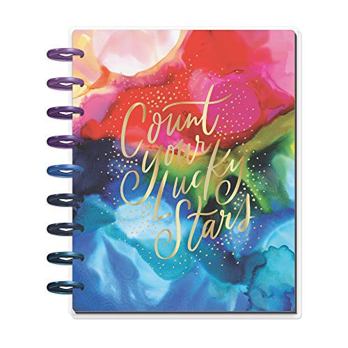 Classic Color Blocked Happy Planner - Ink Splash - 18 Months
