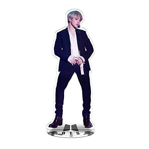 Kpop Star Acrylic Toy Double-Side Photo Desk Stand Desk Decoration (Jimin)