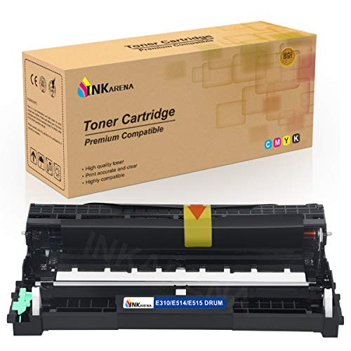 E310 E514 E515 Drum Unit Cartridge Replacement for Dell E310dw E514dw E515dw E515dn Printer Toner Cartridge (High Yield 12,000 Pages, 1 Pack) by Inkar