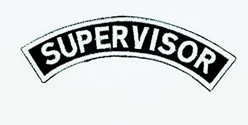 HHO SUPERVISOR Patch Embroidered DIY Patches Cute Applique Sew Iron on Kids Craft Patch for Bags Jackets Jeans Clothes