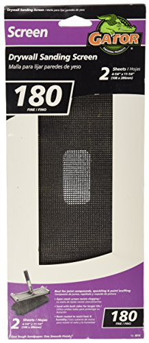 4-3/8" X 11" 180-Grit Drywall Sanding Screens (Pack of 2)