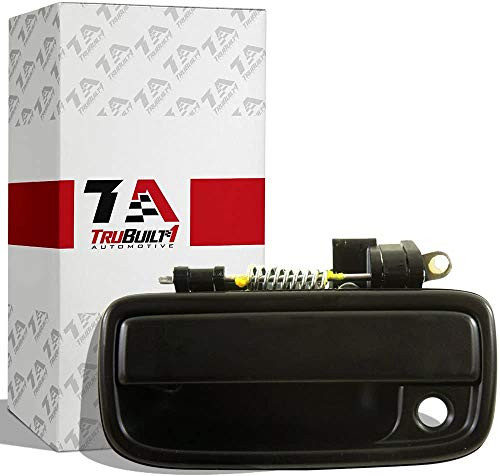 T1A Exterior Door Handle Replacement for 1995-2004 Toyota Tacoma, Fits Outside Front Left Drivers Side, Black Color, T1A-69220-35020 T1A Exterior Door Handle Replacement for 1995-2004 Toyota Tacoma, Fits Outside Front Left Drivers Side, Black Color, T1A-69220-35020