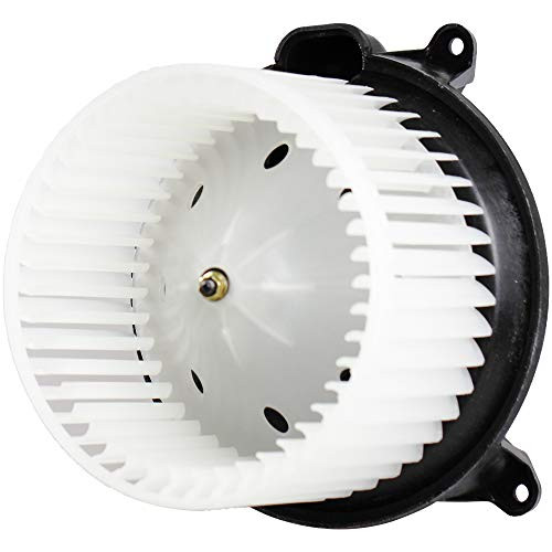 XYZMOT Heater Blower Motor w/Fan Cage For 03-06 Cadillac Escalade Chevrolet Avalanche GMC Sierra, 03-07 Chevy Silverado Hummer H2, 89019320 700101