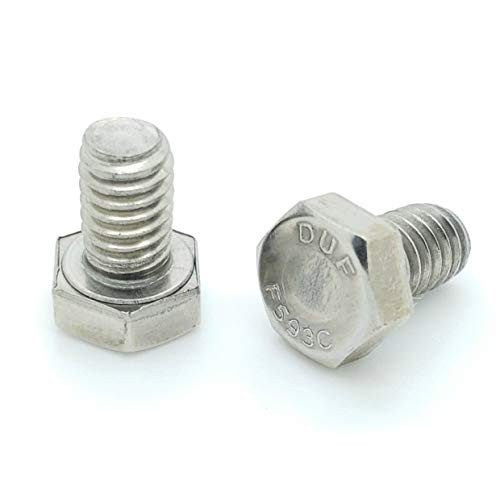 50 Qty 5/16-18 x 1/2" 304 Stainless Steel Hex Head Cap Screw Bolts (BCP704)