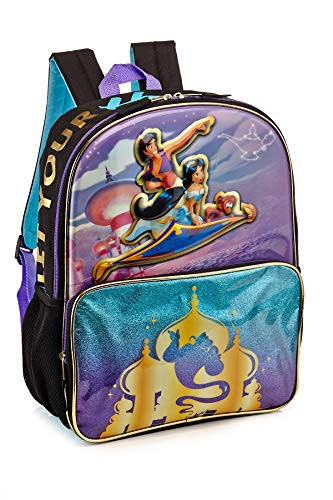 Disney Aladdin Princess Jasmine 3D Popup 16 Inch Movie Backpack