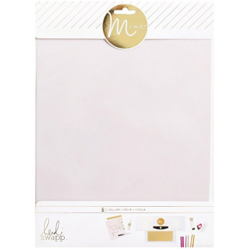 American Crafts Heidi Swapp Minc Substrara Vellum 6 Piece