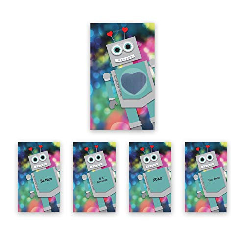 My Scratch Offs Valentine's Day Kit of 25 Cards (Robbie the Robot)