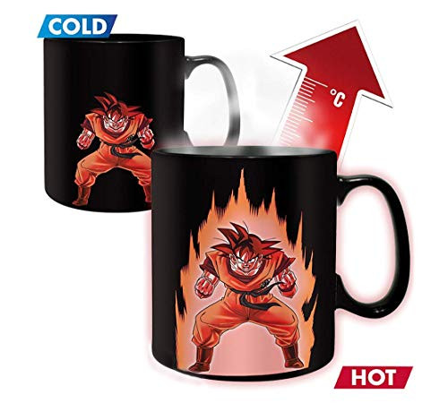 Dragon Ball Z Goku Heat Color Change Reactive Coffee Mug