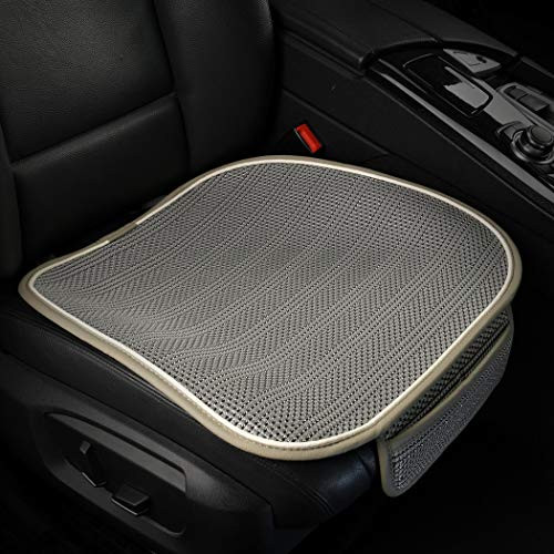 yberlin Car Seat Pad Cover,Breathable Comfort Car Front Drivers or Passenger Seat Cushion, Universal Auto Interior Seat Bottom Protector Mat Fit Most