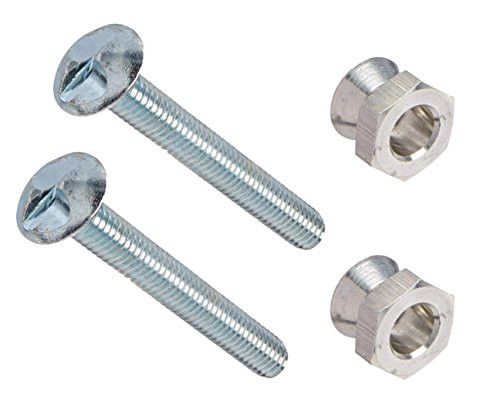 Sign Mounting Hardware One-Way Security Bolt with Breakaway Security Nut 5/16-18 X 2" for U Channel Post