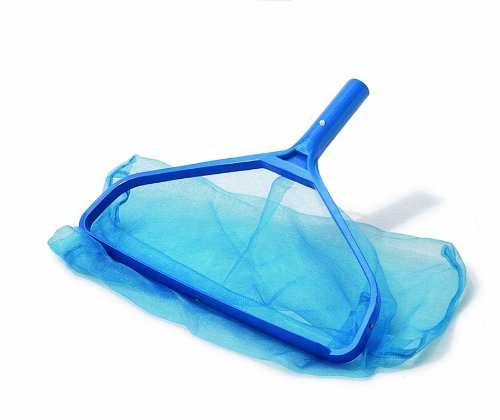 HydroTools by Swimline Aluminum Reinforced Deep Bag Pool Leaf Rake