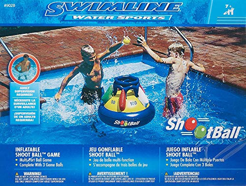 Swimline Shootball Floating Pool Basketball Game
