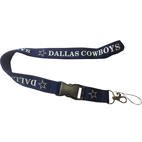 ENJOY 11 NFL design Lanyard with Detachable Buckle (Cowboys) ENJOY 11 NFL design Lanyard with Detachable Buckle (Cowboys)